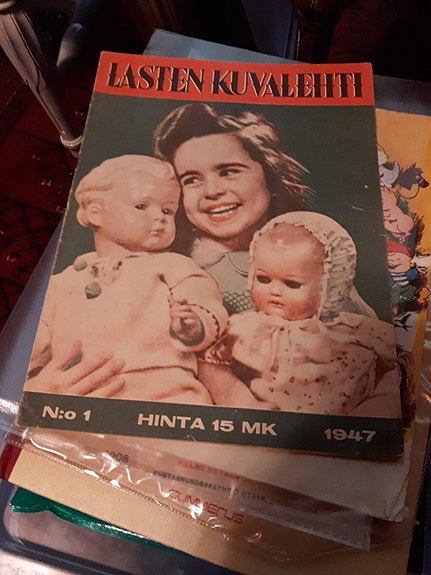 Vanhoja lasten lehtiä