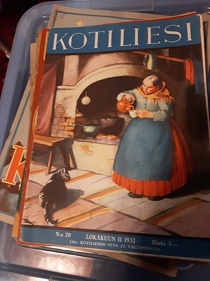Kotiliesi lehtiä 1932-1937 Wendelin