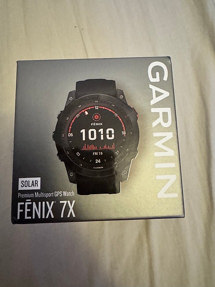 Garmin fenix 7x solar