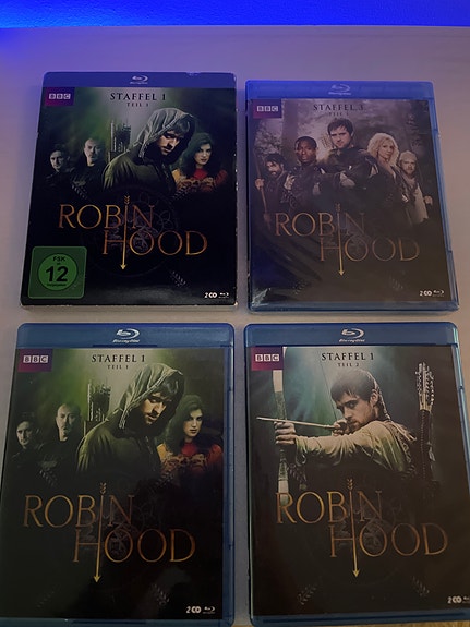 Postitettuna! Robin Hood BBC bluray rare