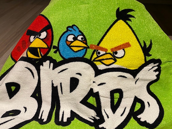 Angry birds pyyhkeet