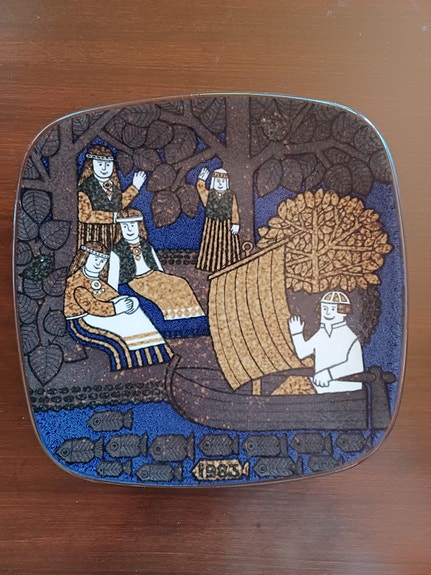 Arabian seinälautanen, Kalevala