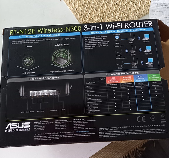 Asus reititin