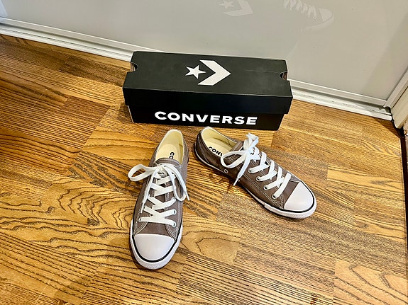 Uudet Converse Chuck Taylor 37 tummanharmaat tennarit All Star Dainty 74€