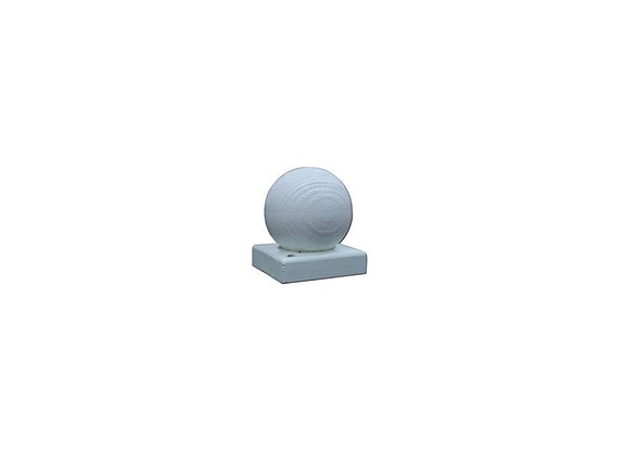 Tolpanhattu Pallo K12 70x70x80 mm, 3 eri väriä - Valkoinen