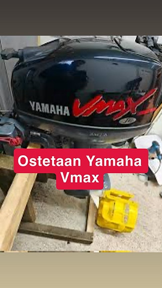 O: Yamaha Vmax 9,9 perämoottori lyhyt riki