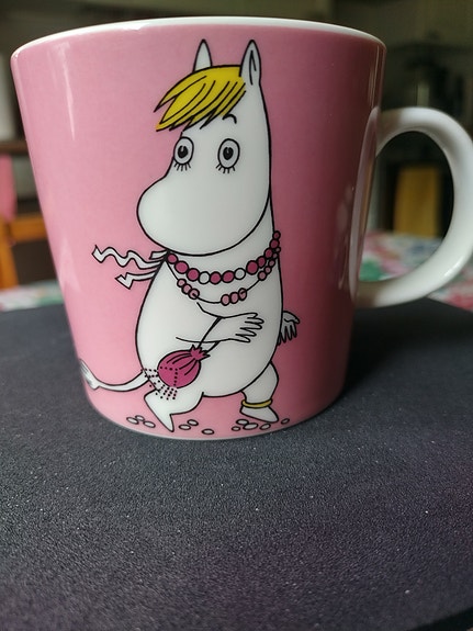 Muumimuki Niiskuneiti vaaleanpunainen