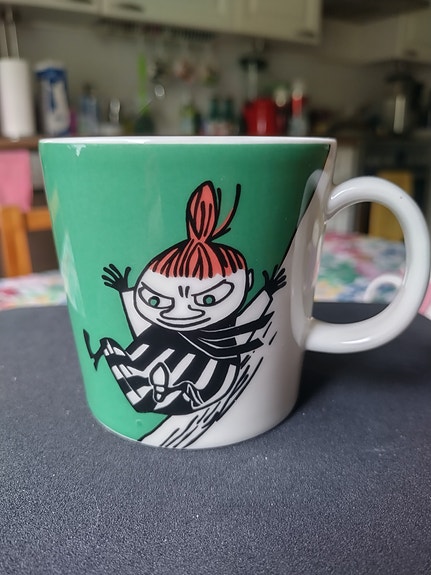 Muumimuki Pikku Myy vihreä
