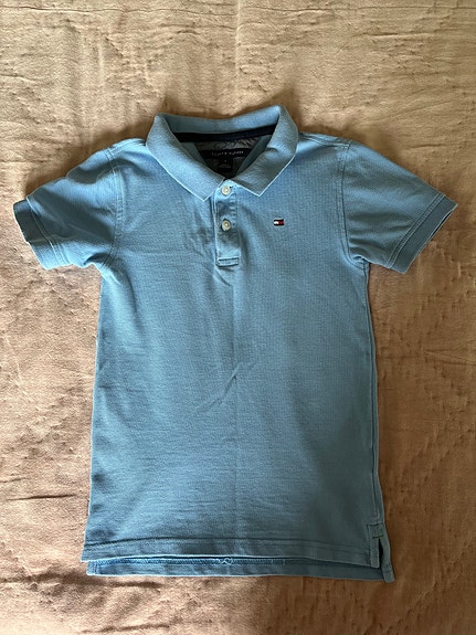 Tommy Hilfiger Lasten Pikeepaita Sininen 122 Pojat