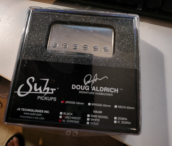 Suhr Aldrich Bridge 53 Humbucker chrome (Uusi!)