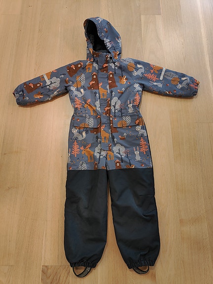 Kappahlin (Fix) toppahaalari/talvihaalari/rymyhaalari 128 cm