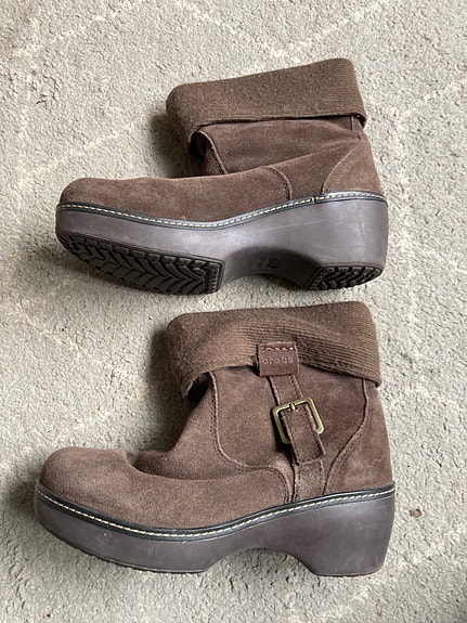 Crocs Saappaat 39 Ruskea Nahka