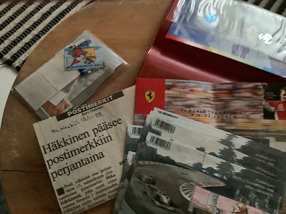 Suomi Formula 1 Postimerkit 11+1+1