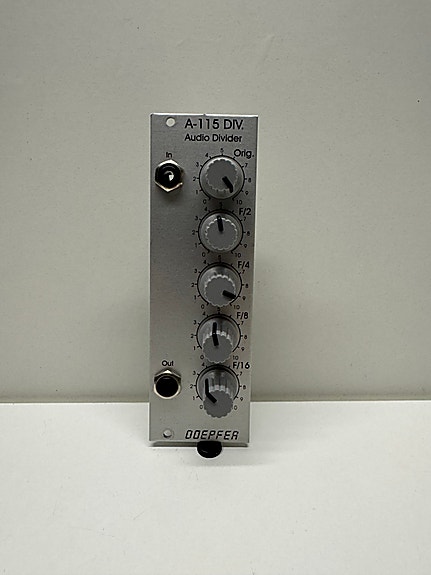 Doepfer / A-115 Audio Divider ユーロラック Doepfer A-115 Audio Divider | ユーロラック・モジュラーシンセ
