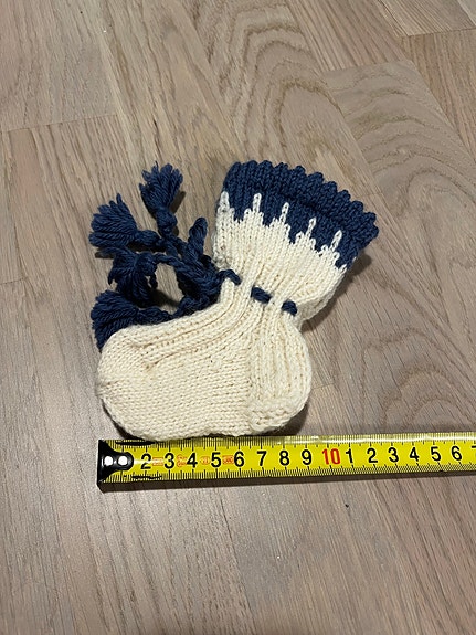 Lasten villasukat 9 cm