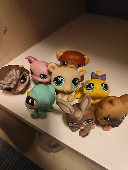 8kpl littles pet shop
