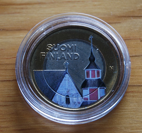 Suomi 2013 5 € Häme - Pyhän Laurin kirkko UNC