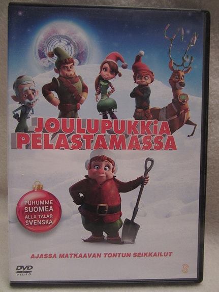 Joulupukkia pelastamassa dvd