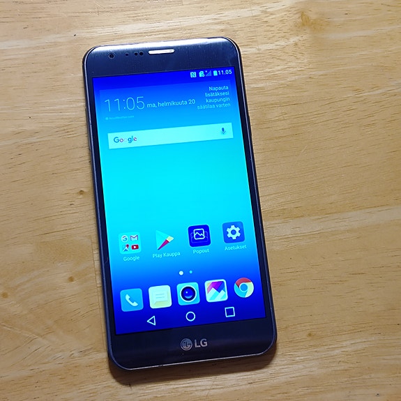 LG X cam K580 Älypuhelin – toimiva, 4G