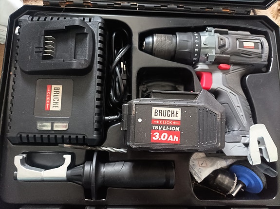Akkuporakone 18V/3Ah