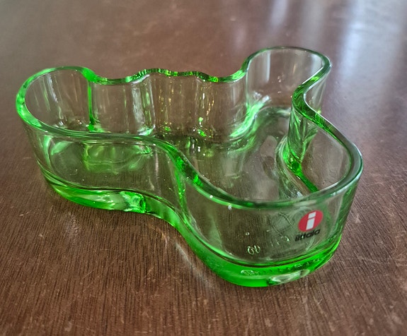 Iittala Aalto Maljakko Vihreä Pieni