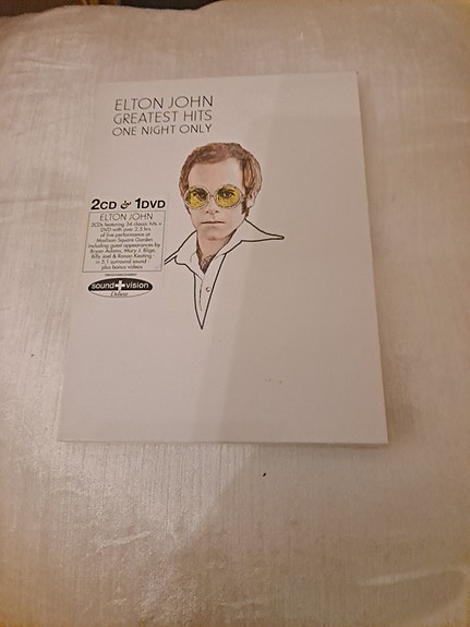 Elton John greatest hits one night only box