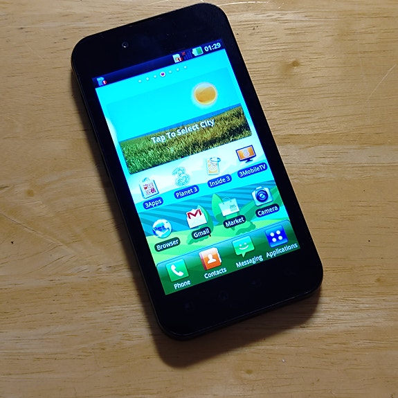 LG Optimus Black P970 Älypuhelin