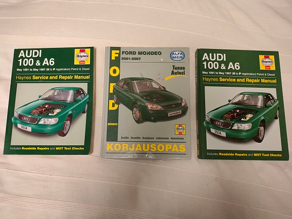 Haynes korjausopas // Audi 100 & A6 ja Ford Mondeo