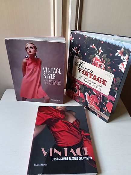 Vintage-muoti kirjat