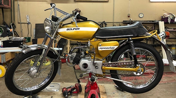 Solifer 4-Speed -73 tankin ja työkalukotelon tarrat