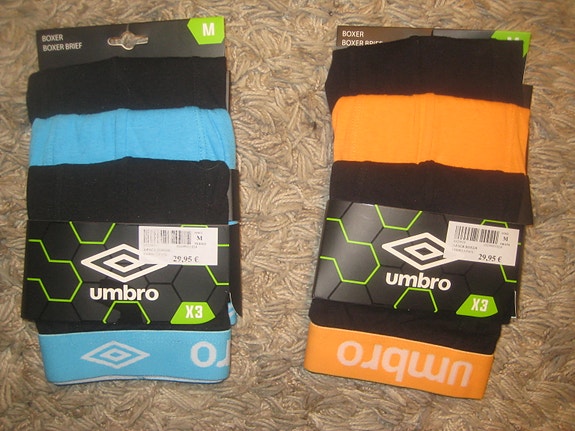Umbro miesten boxer   3kpl/paketti, uusi