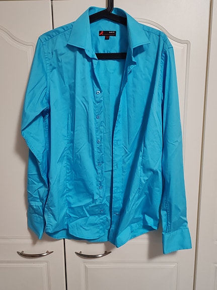 Dressmann slim fit-kauluspaita, koko M