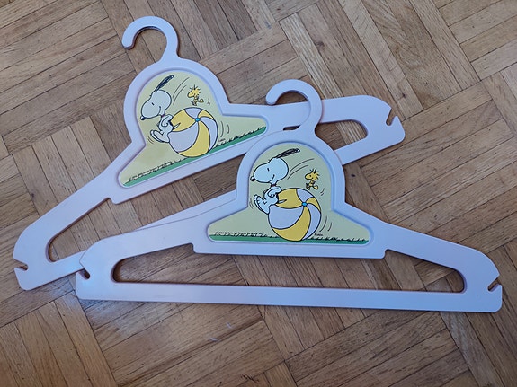 Snoopy / Ressu -lasten henkarit 80-luvulta