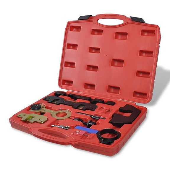 vidaXL 11-osainen Ajoitustyökalusarja malleille BMW M42/44/50/52/54/56(sku44506