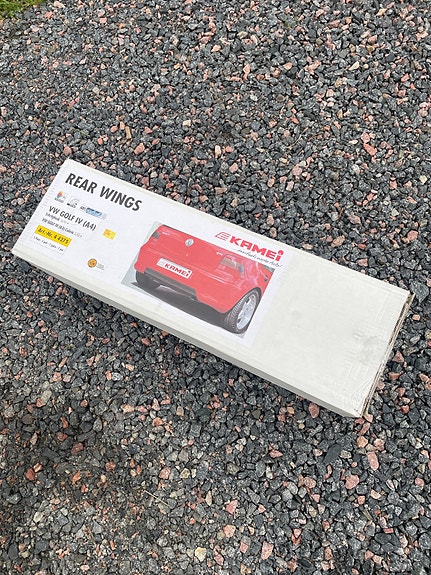 Kamei Golf iv takapuskurin posket