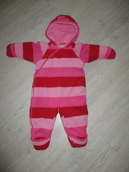 Lindex vauvan topattu fleecehaalari 62-68 cm