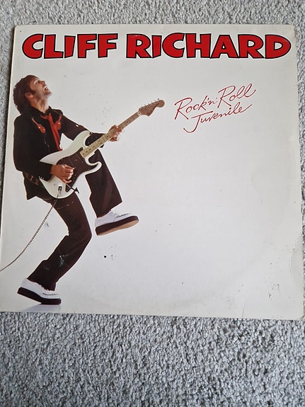 Cliff Richard Rock 'n' Roll Juvenile LP-levy