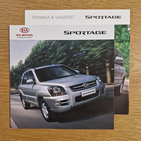 Kia Sportage -esite 2007