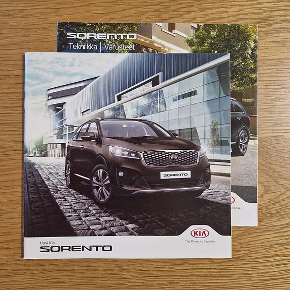 Kia Sorento -esite 2018