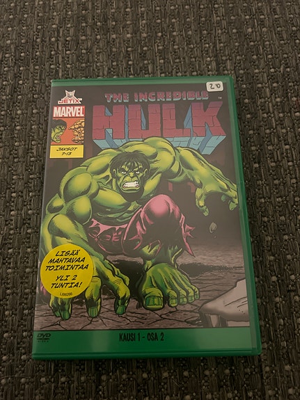 DVD: The Incredible Hulk - kausi 1 - osa 2