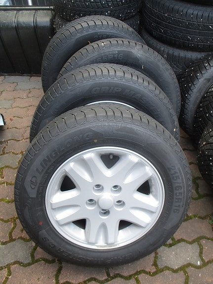 1997-2000 Chrysler Voyager orig. 16" alu-vanteet renkain 3 sarjaa