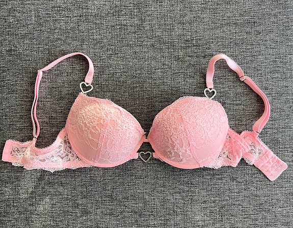Coquette lolita vaaleanpunaiset rintsikat