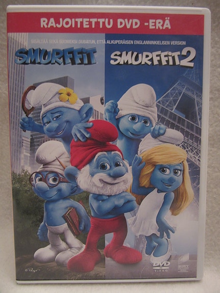 Smurffit / Smurffit 2 dvd
