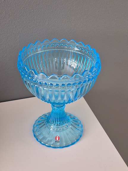 Iittala mariskooli vaaleansininen