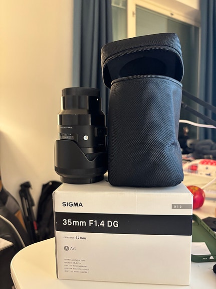 Sigma 35mm F1.4 DG HSM objektiivi