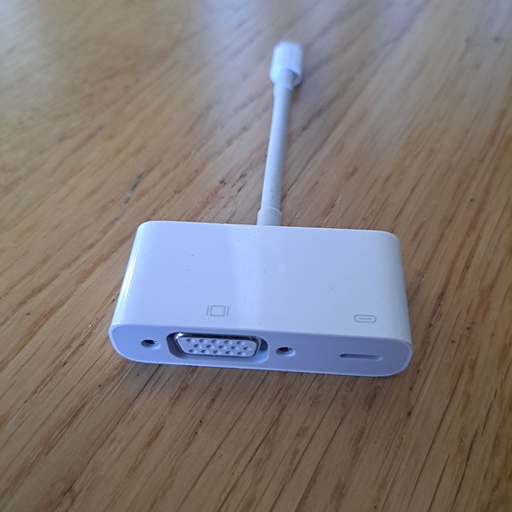 Apple lightning-VGA -sovitin