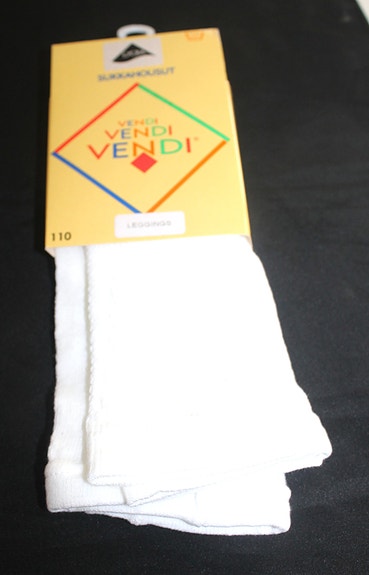 Vendin uudet 110 cm legginksit paketissa