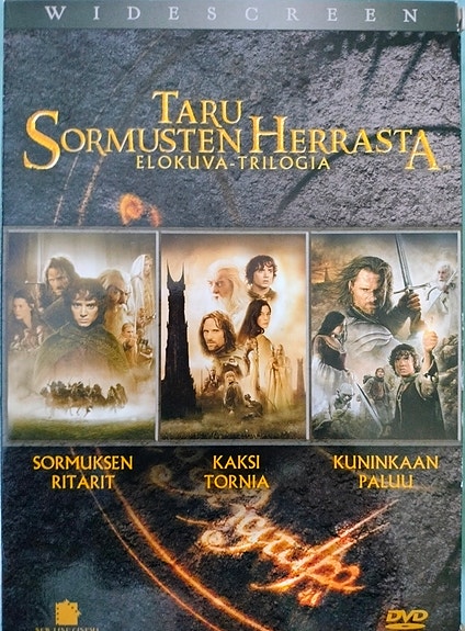 Taru sormusten herrasta Trilogia dvd