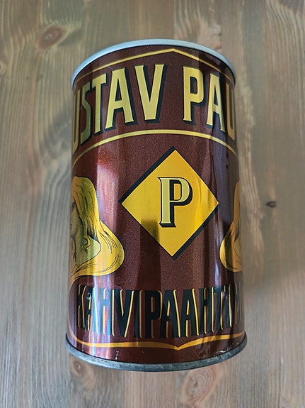 Gustav Paulig kahvipurkki
