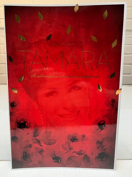 Tamara Lund käsiohjelma Tamara-musiikkinäytelmään